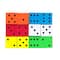 Koplow 5/8&#x22; Foam Spot Dice Assorted Colors, 12 Per Pack, 12 Packs